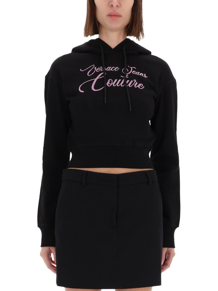 Versace Jeans Couture - Woman - Black - Sweatshirt