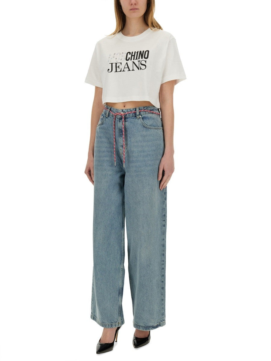 MOSCHINO JEANS - Woman - White - T-shirt