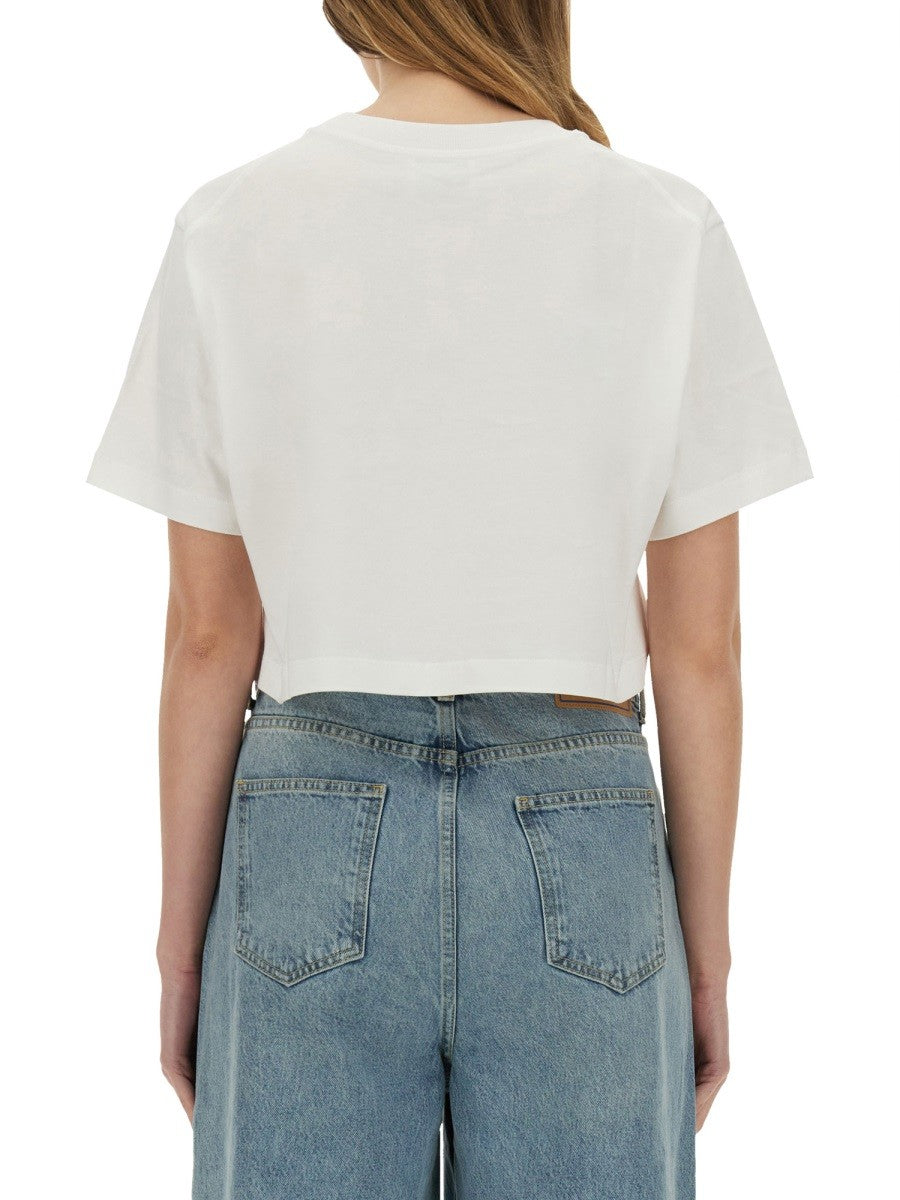 MOSCHINO JEANS - Woman - White - T-shirt