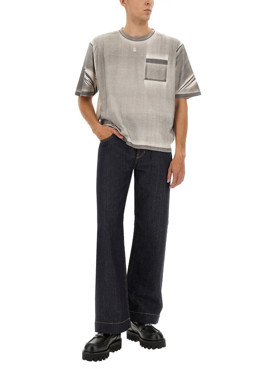 Alexander Mcqueen - Man - Grey - T-shirt