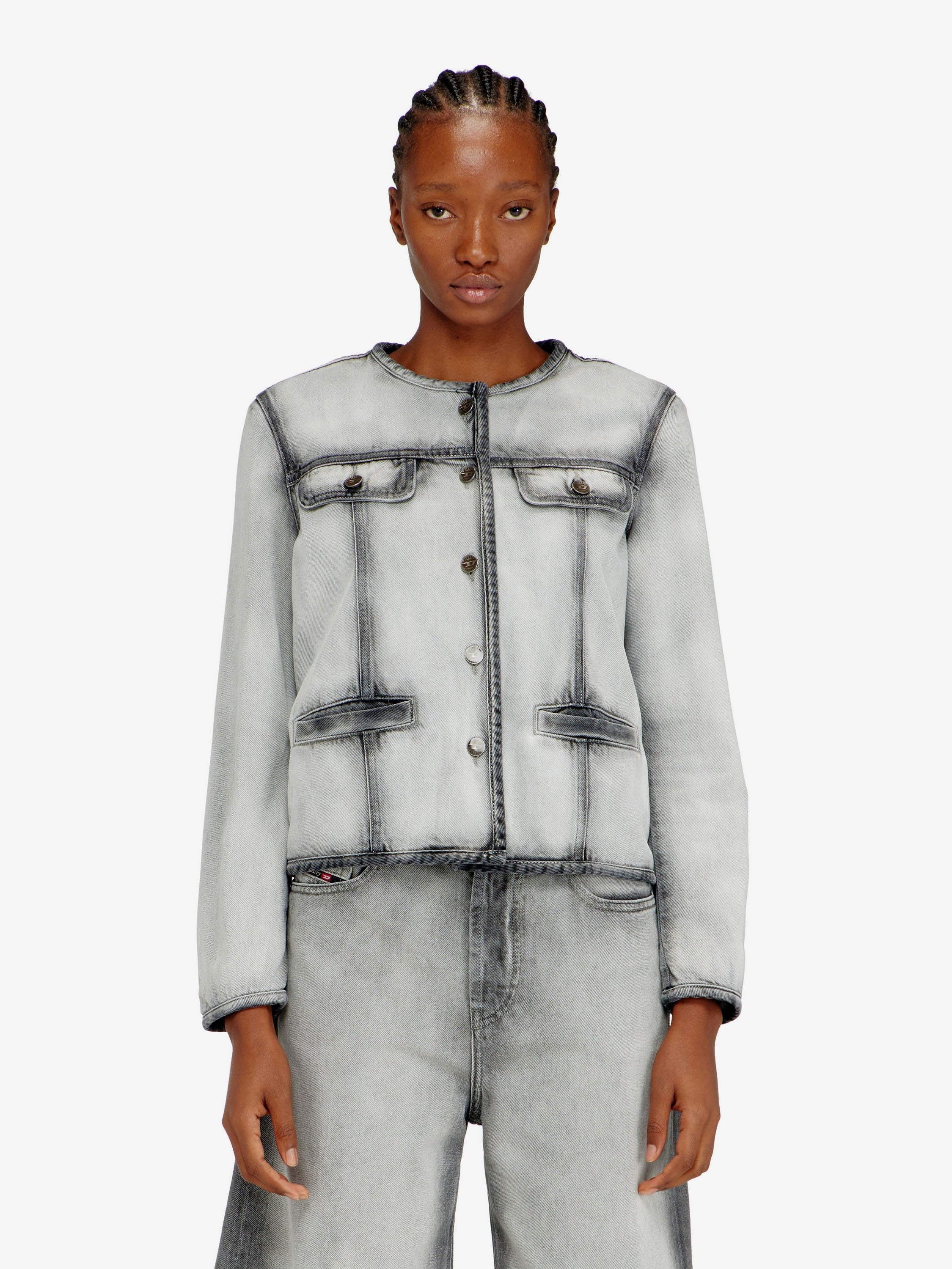 Diesel - Woman - Grey - Jacket
