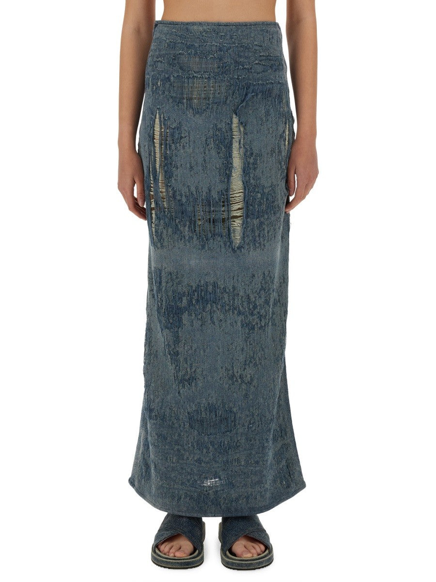 Diesel - Woman - Blue - Skirt