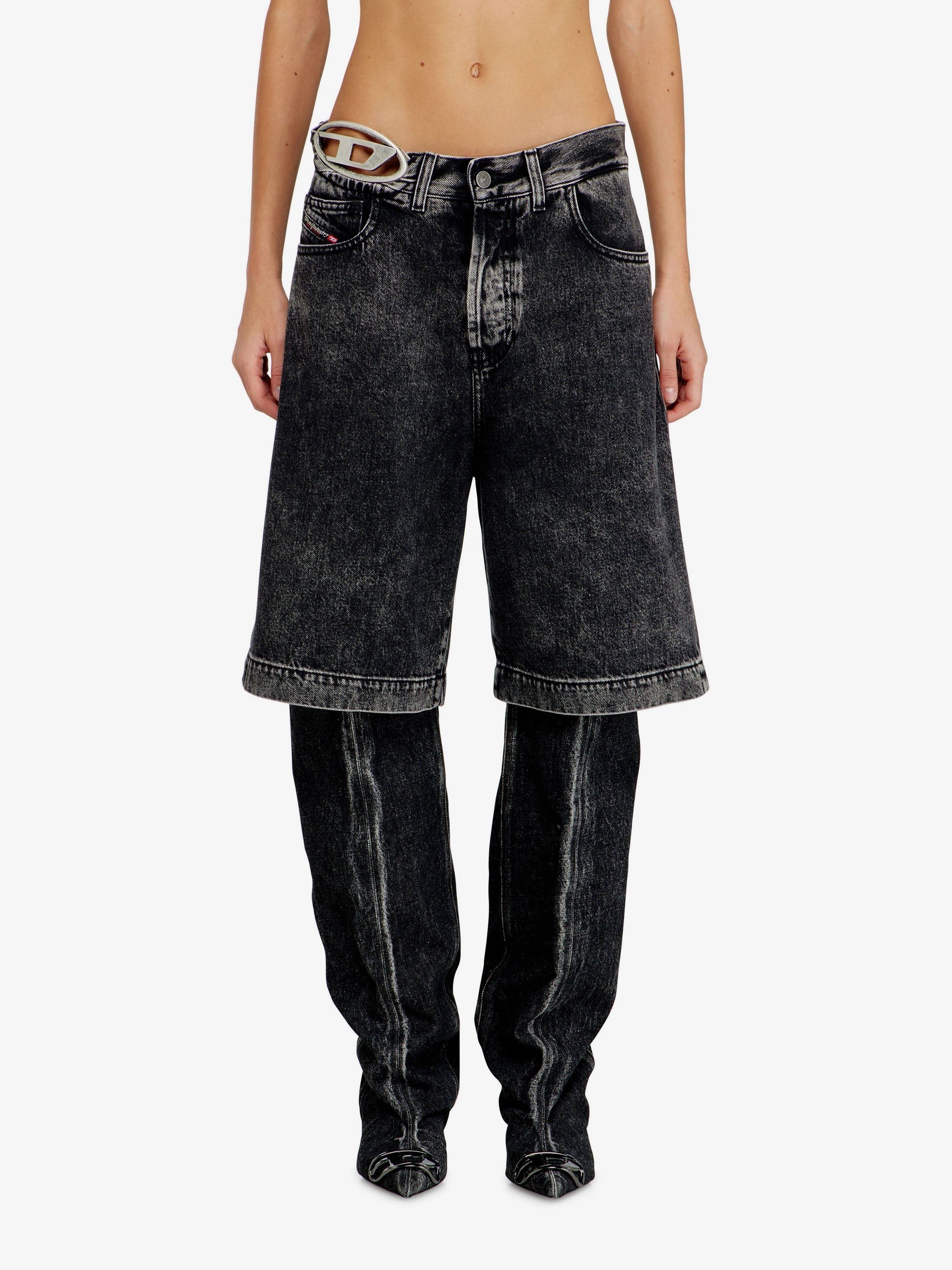 Diesel - Woman - Black - Shorts