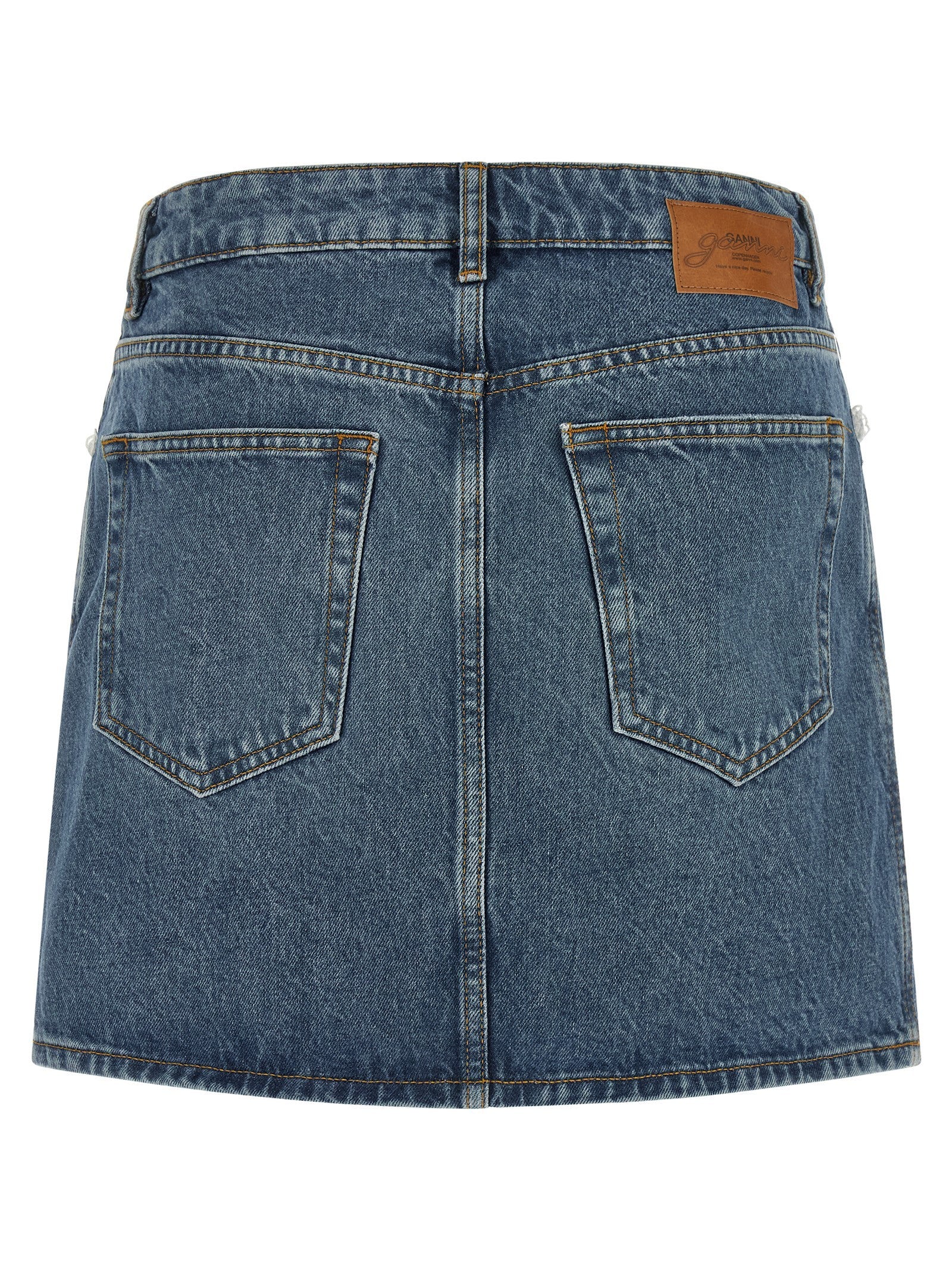 GANNI - nan - Blue - Skirt