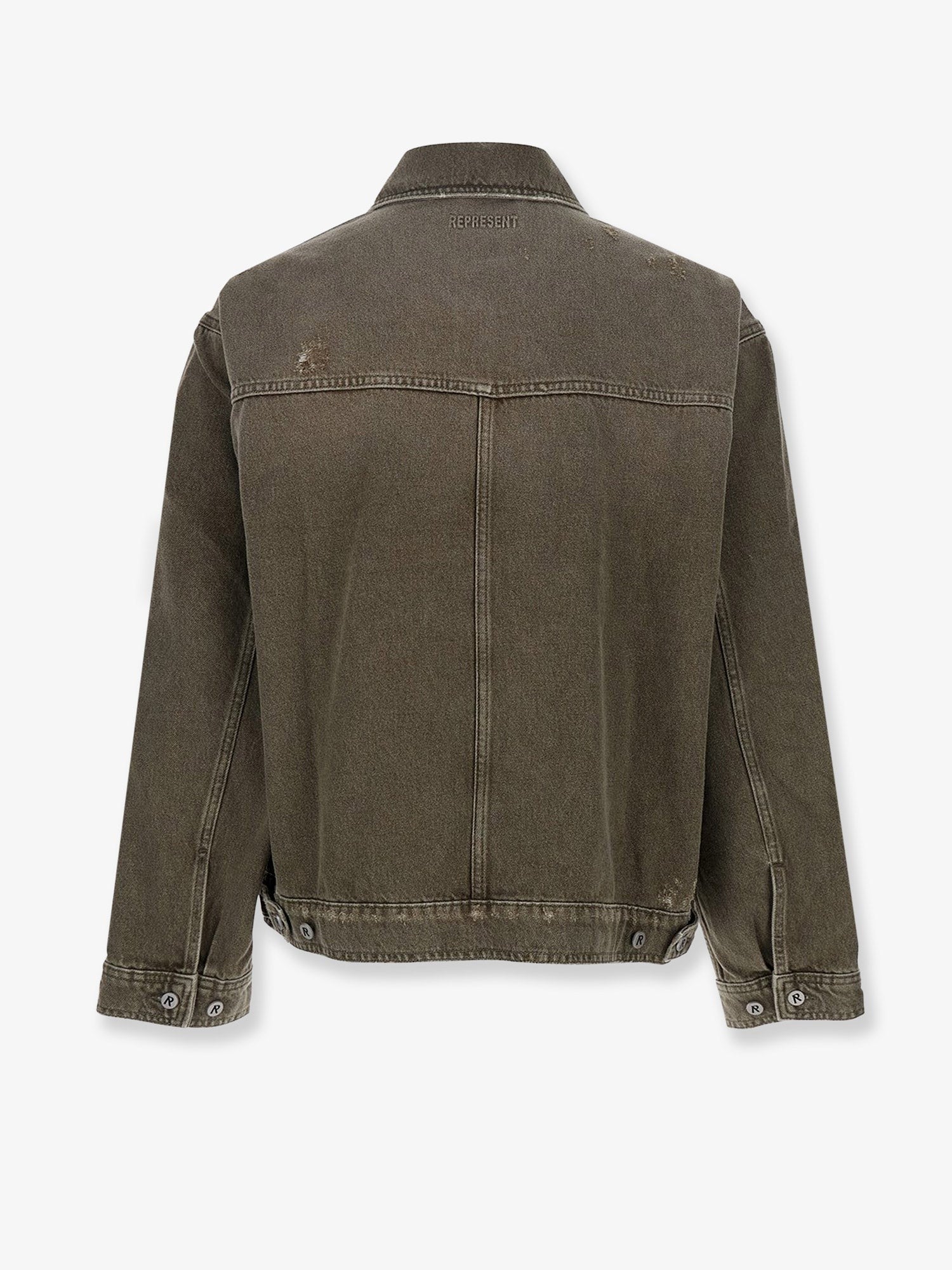 Represent - Férfi - Barna - Denim Kabát