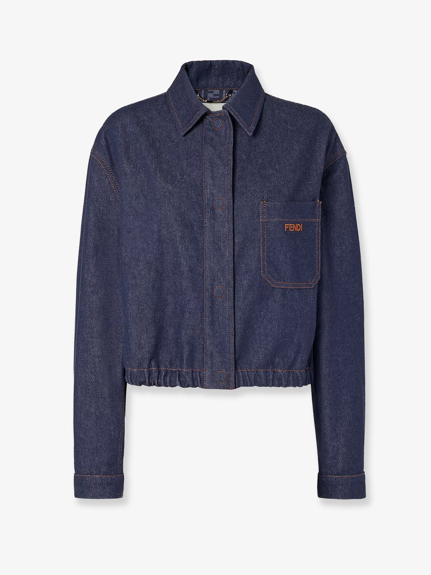 Fendi - Woman - Blue - Jacket
