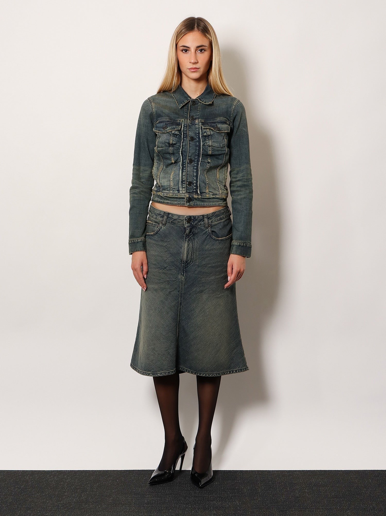 Balenciaga - Woman - Blue - Denim Jacket