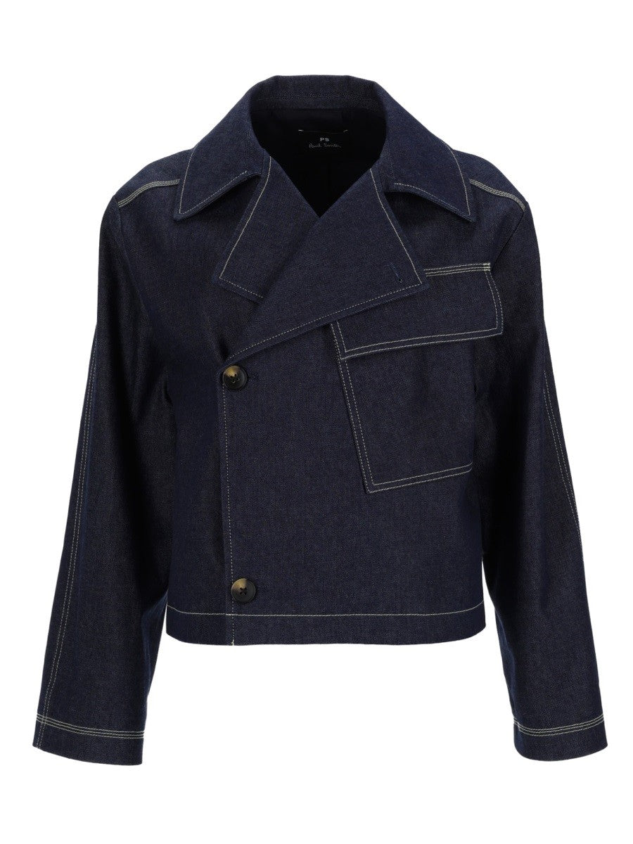 PS BY PAUL SMITH - Woman - Blue - Jacket