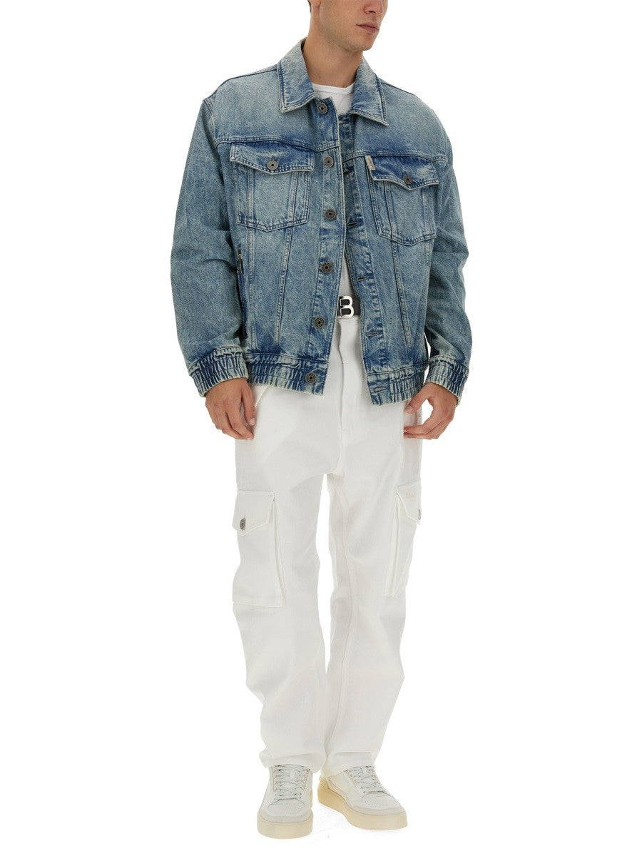 Balmain - Férfi - Kék - Dzseki