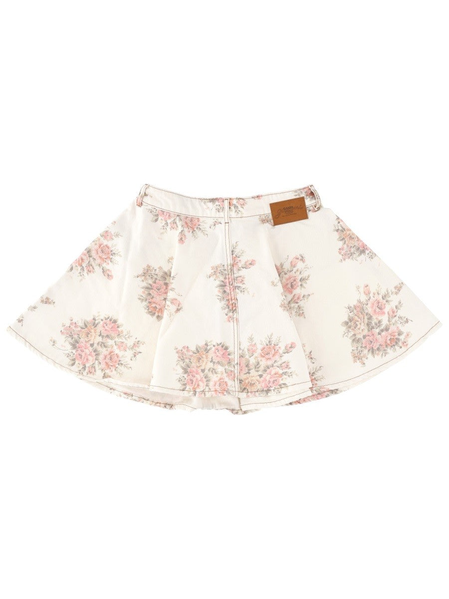 GANNI - Woman - Beige - Skirt