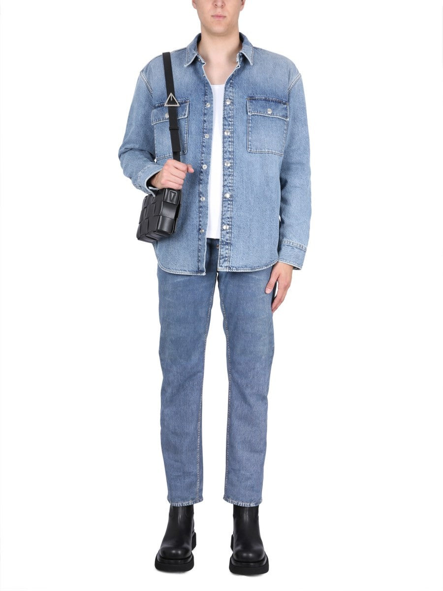 Bottega Veneta - Man - Blue - Shirt