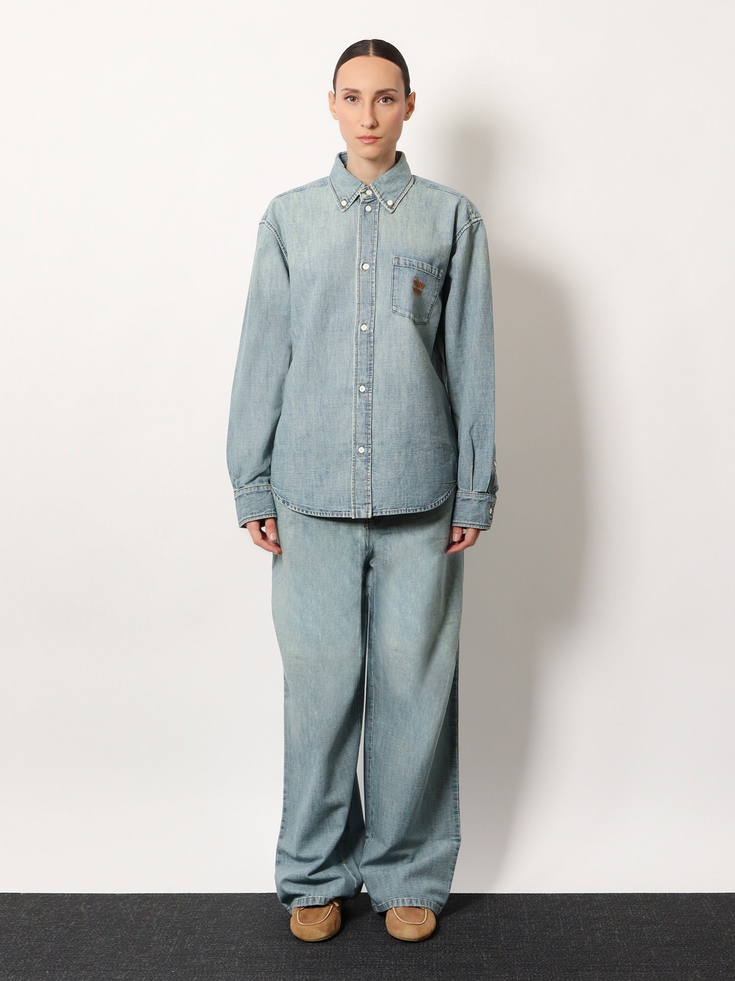 Miu Miu - Woman - Blue - Shirt