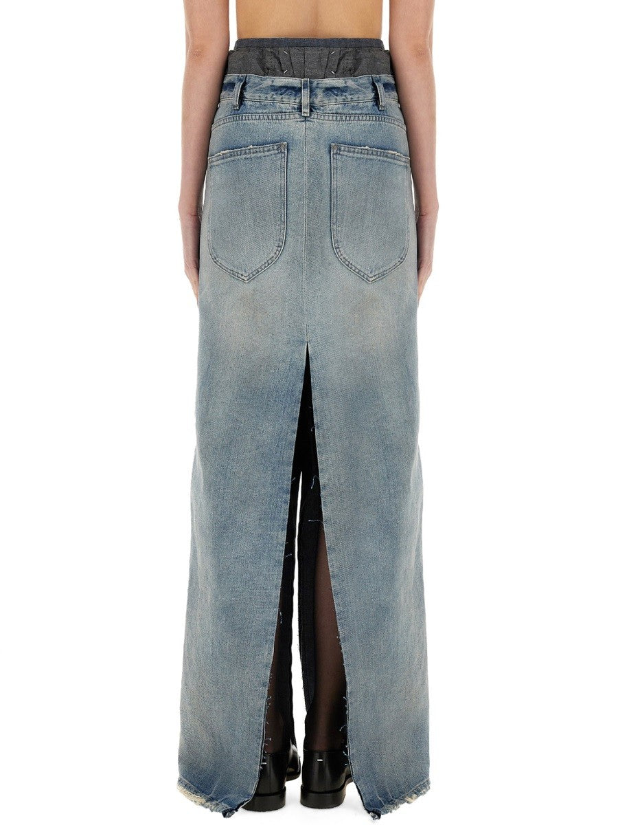 Maison Margiela – Női – Kék – Szoknya