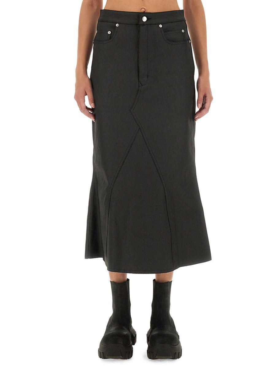 RICK OWENS - Woman - Black - Skirt