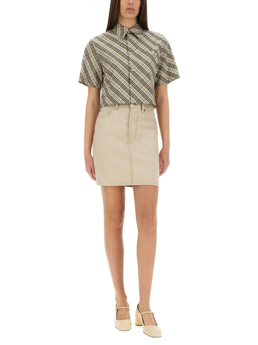 Burberry - Női - Bézs - Szoknya
