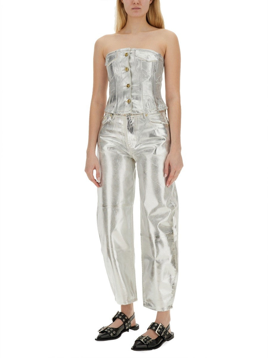GANNI - Woman - White - Top