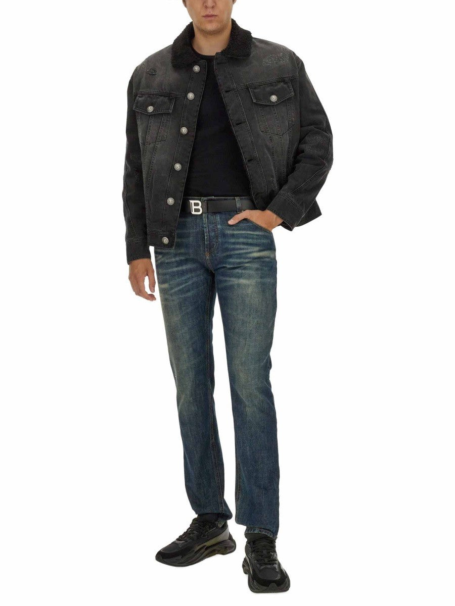 Balmain - Férfi - Fekete - Dzseki