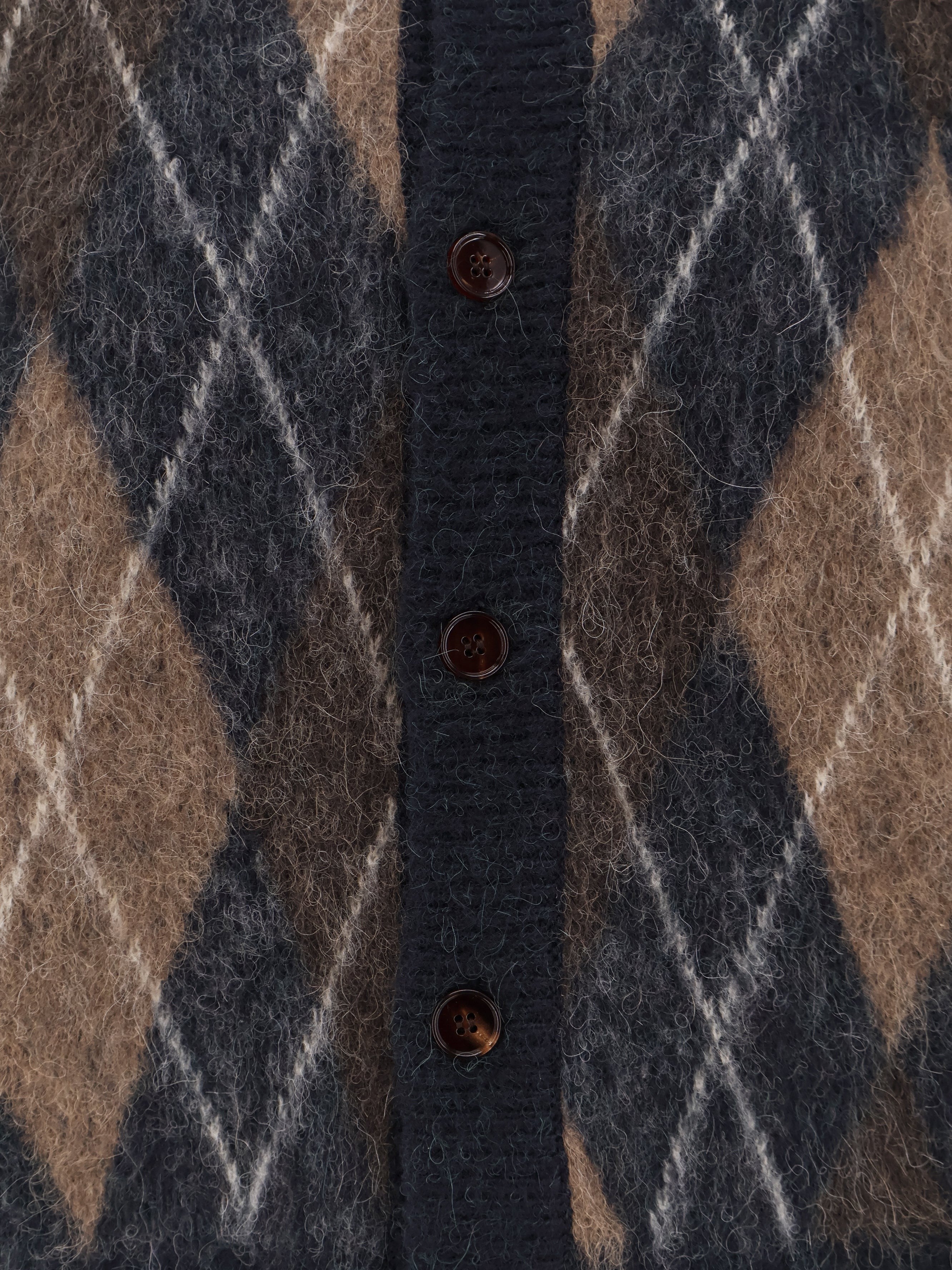 TONYWACK - Unisex - Brown - Cardigan