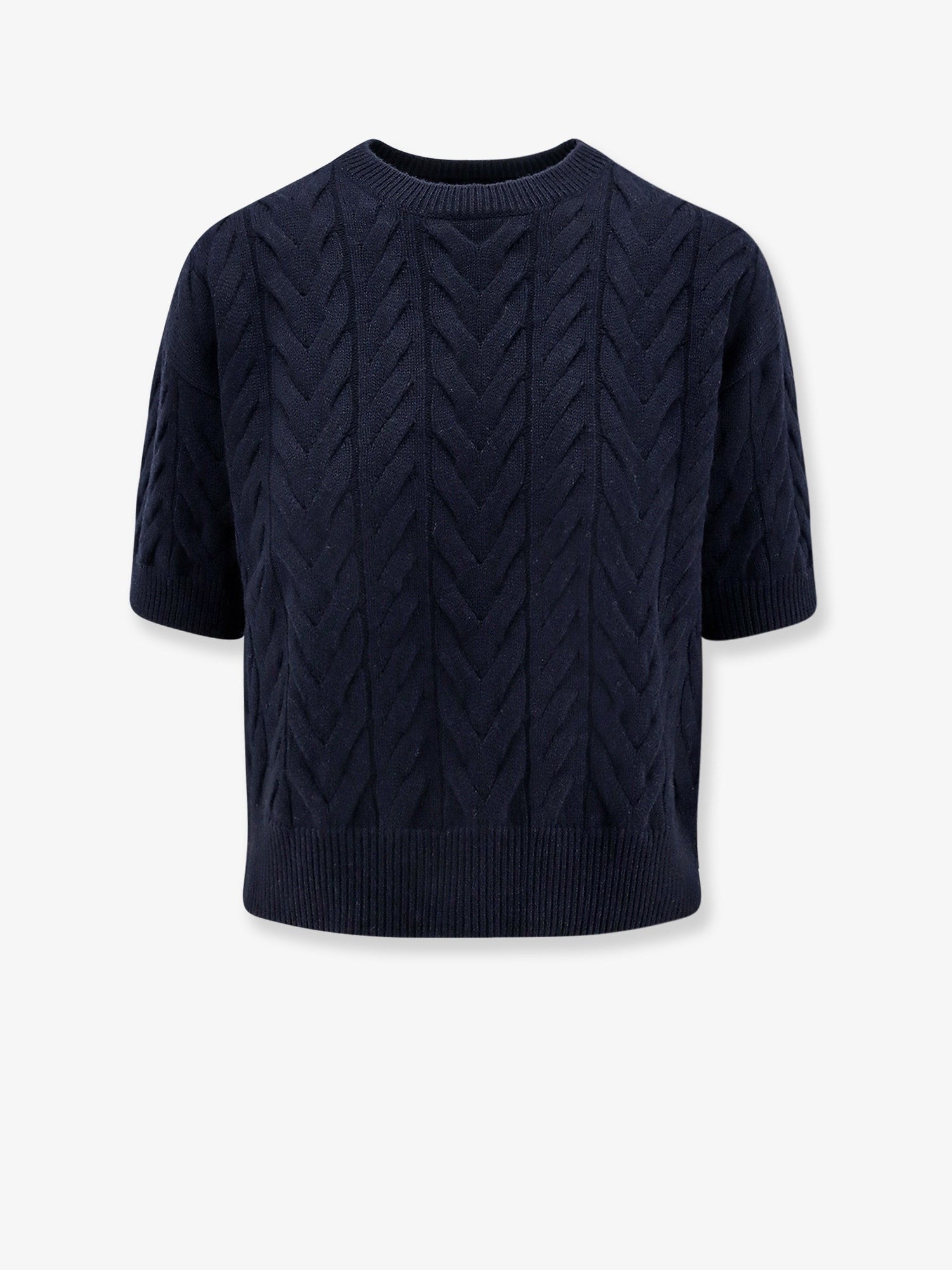 'S MAX MARA - Woman - Blue - Knit Sweater
