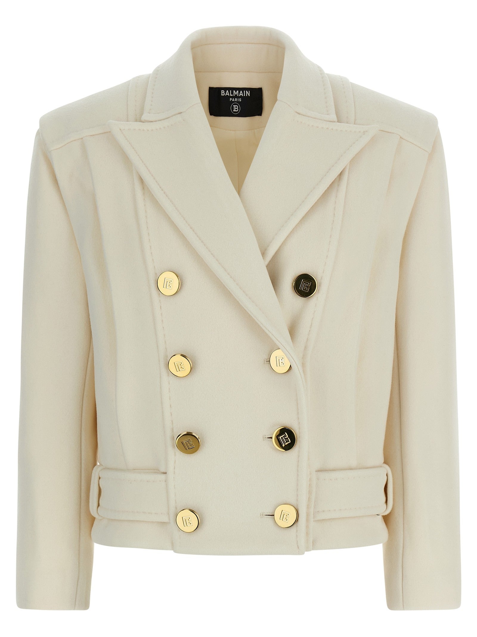Balmain - nan - White - Coat