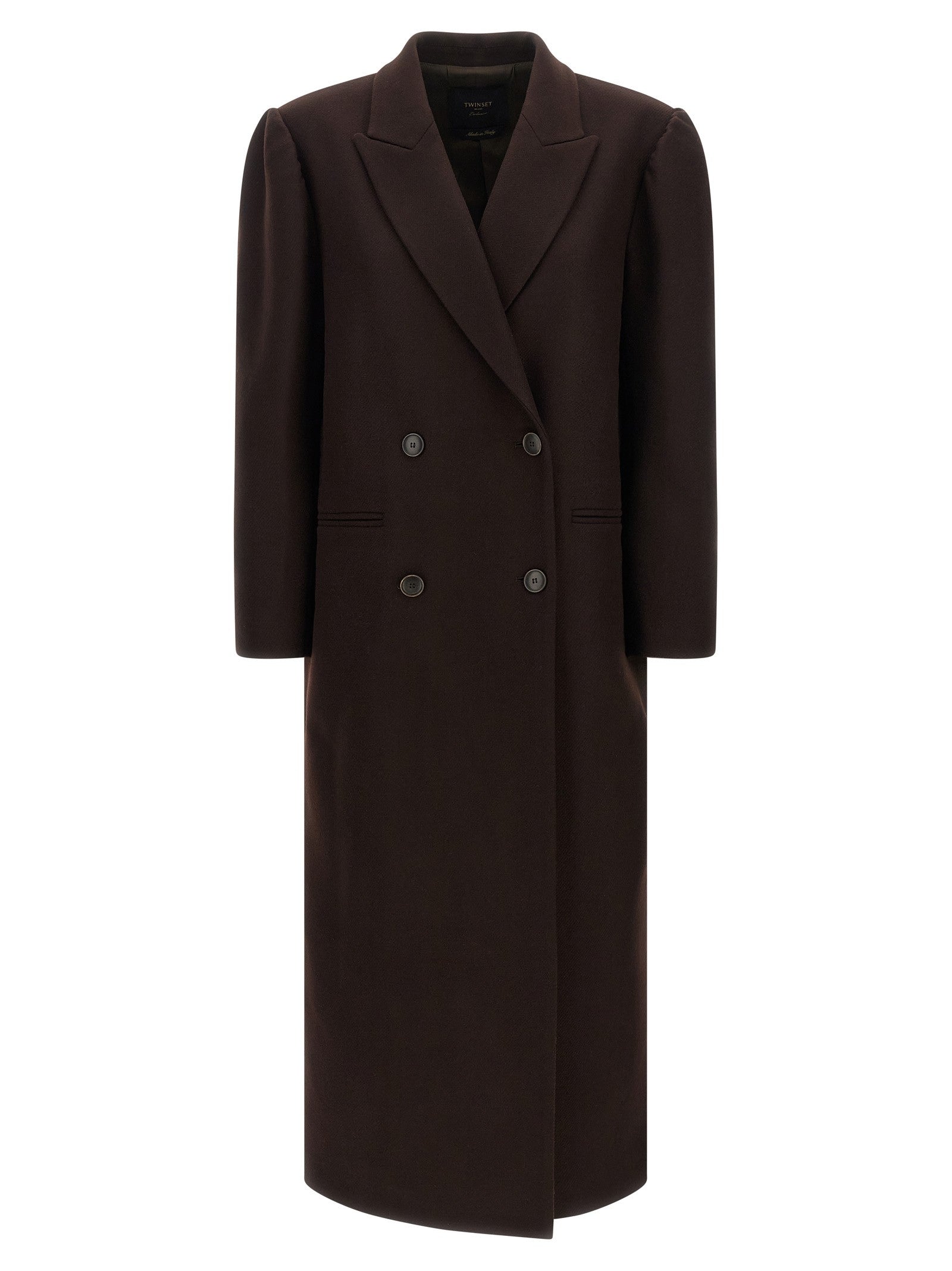 TWIN SET - nan - Brown - Coat