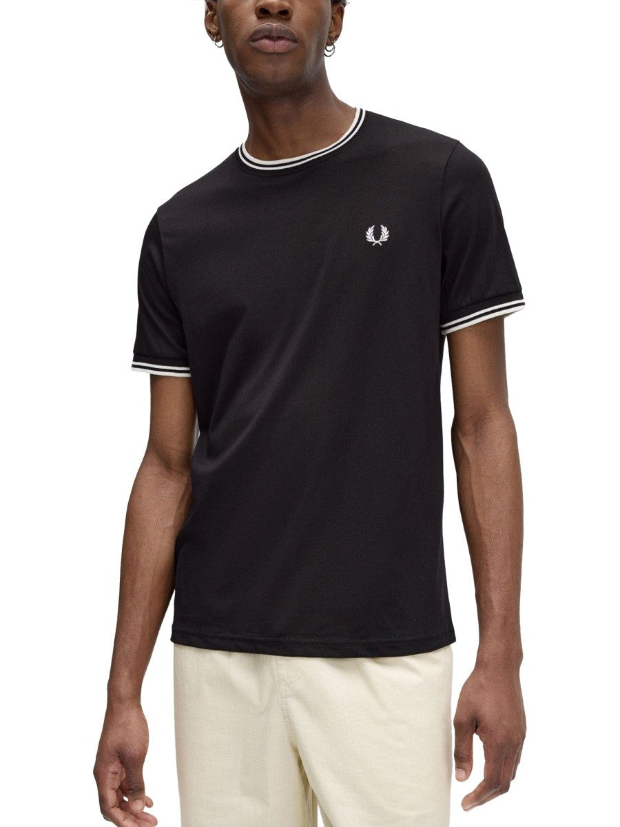 FRED PERRY - Man - White - T-shirt