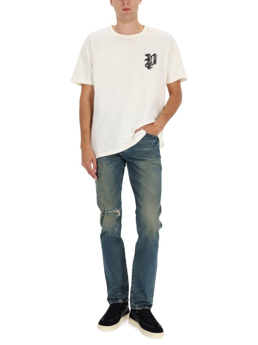 PURPLE BRAND - Férfi - Kék - Farmer