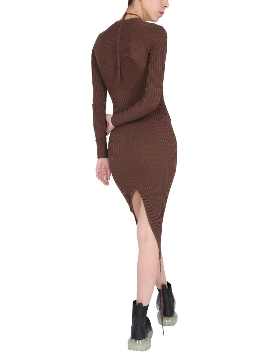 ANDREADAMO - Woman - Brown - Dress