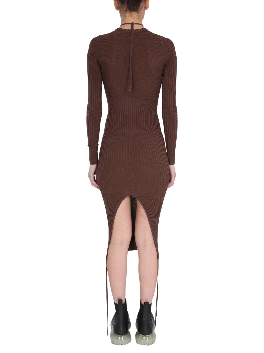 ANDREADAMO - Woman - Brown - Dress