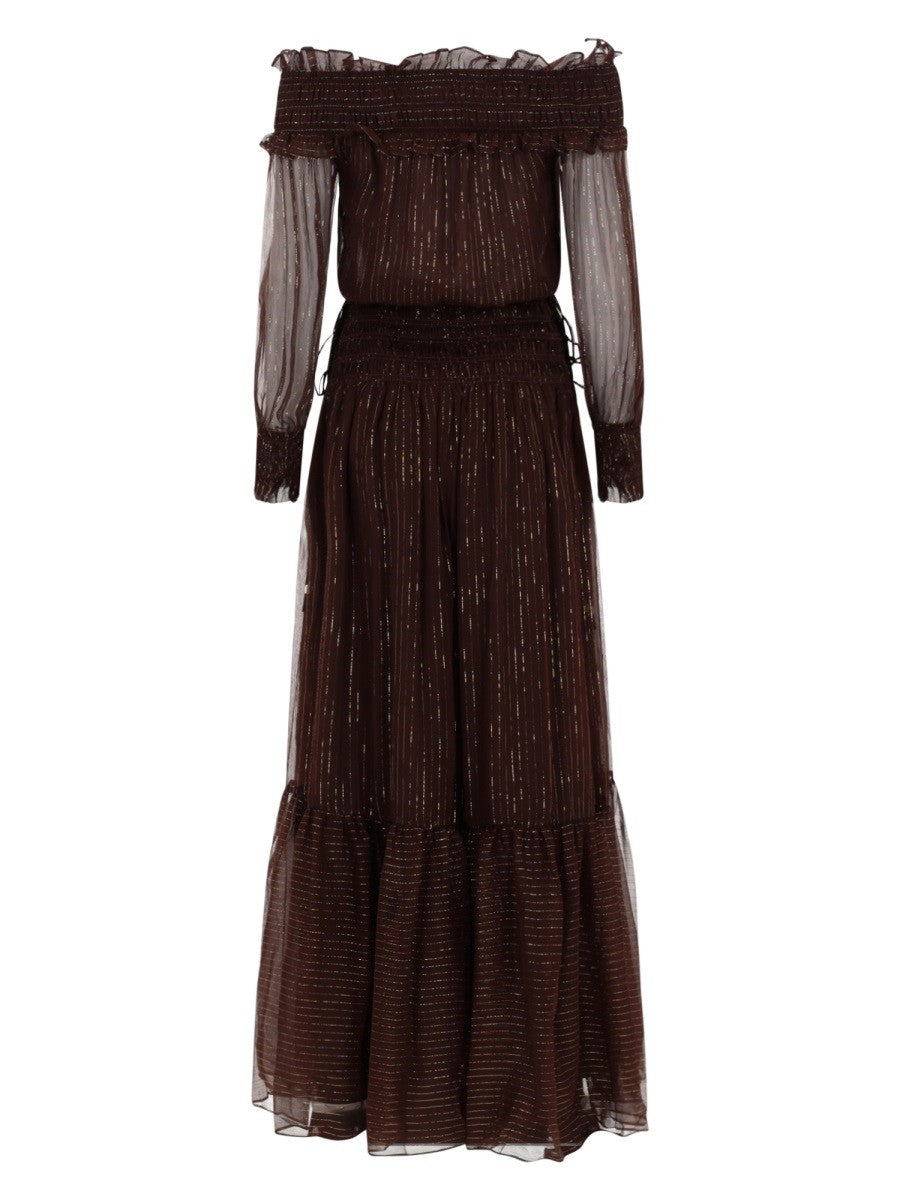 SELF-PORTRAIT - Woman - Brown - Dress