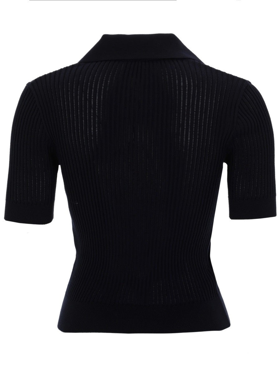 PATOU - Woman - Blue - Polo Shirt
