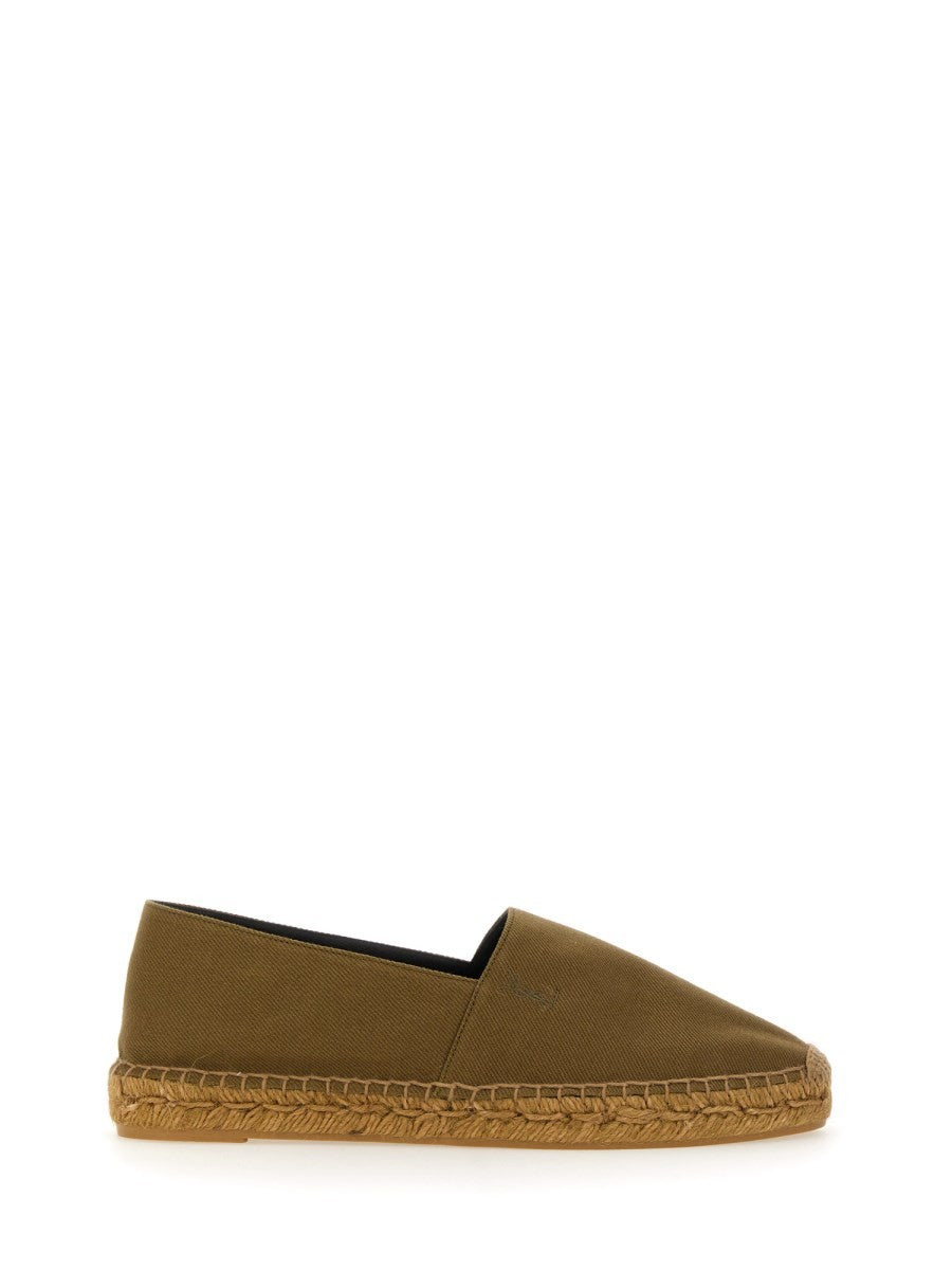 Saint Laurent - Női - Zöld - Lapos cipő