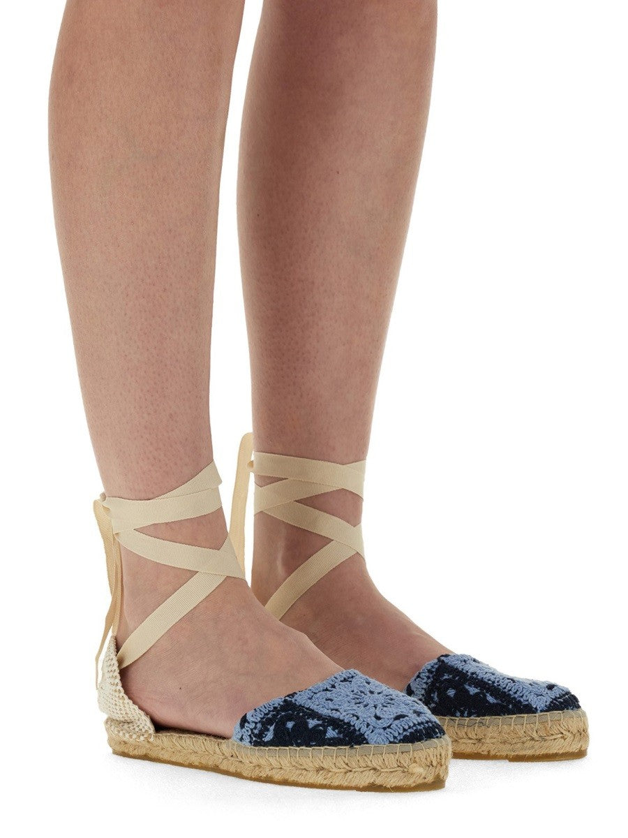 MANEBI - Woman - Blue - Flat