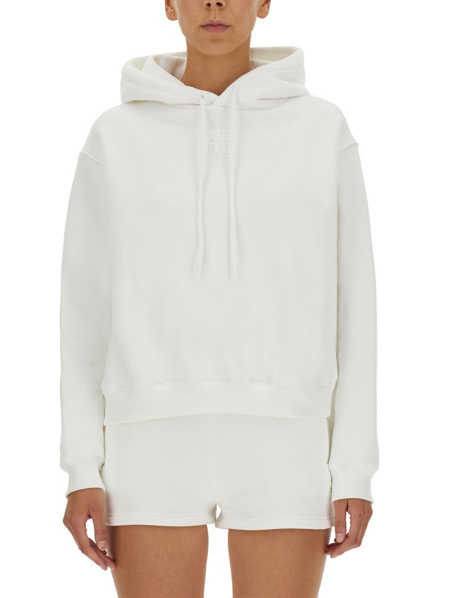 ALEXANDERWANG.T - Woman - White - Sweatshirt