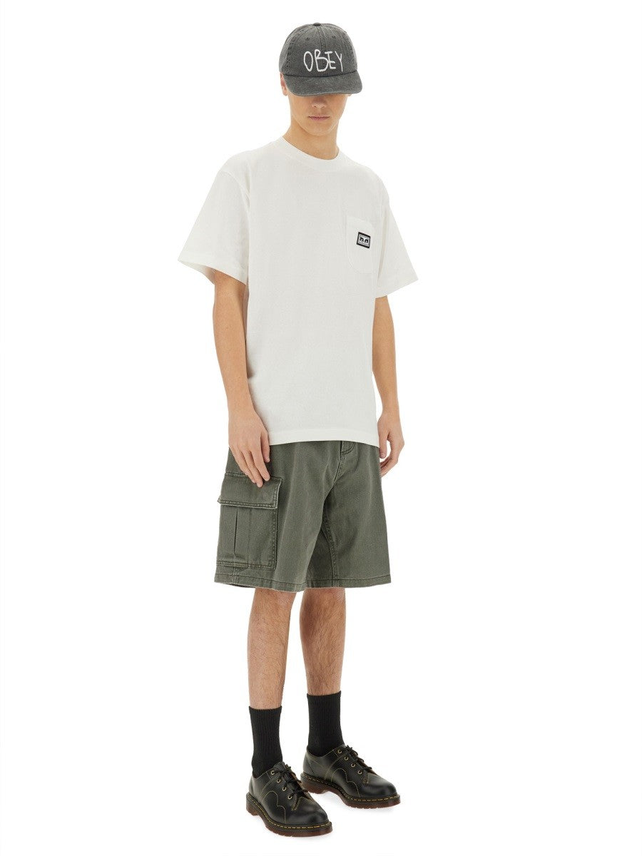 OBEY - Férfi - Fehér - Póló