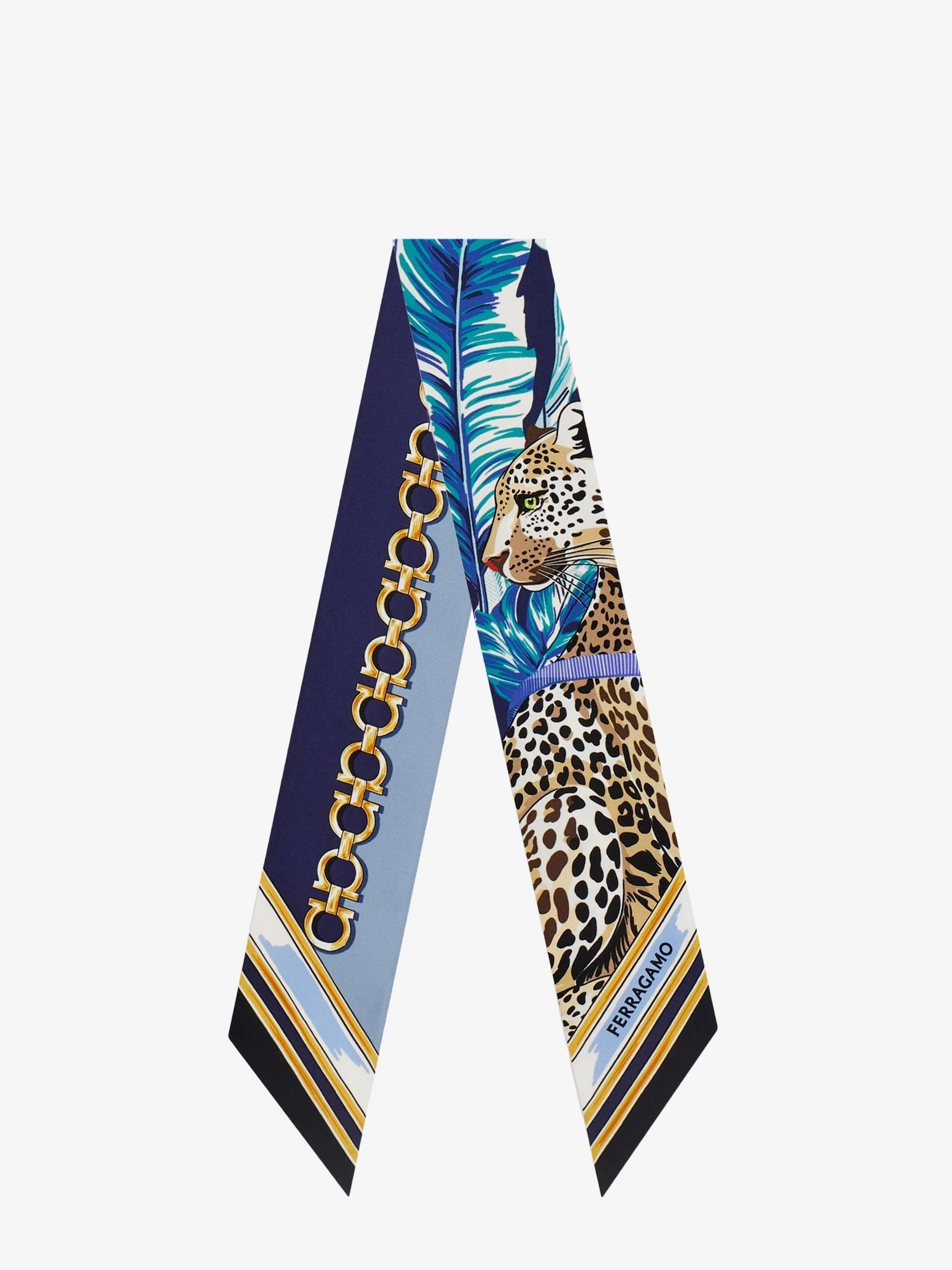 Ferragamo - Woman - Blue - Scarf