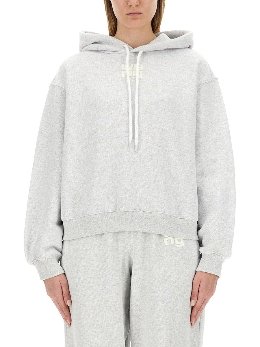 ALEXANDERWANG.T - Woman - Grey - Sweatshirt