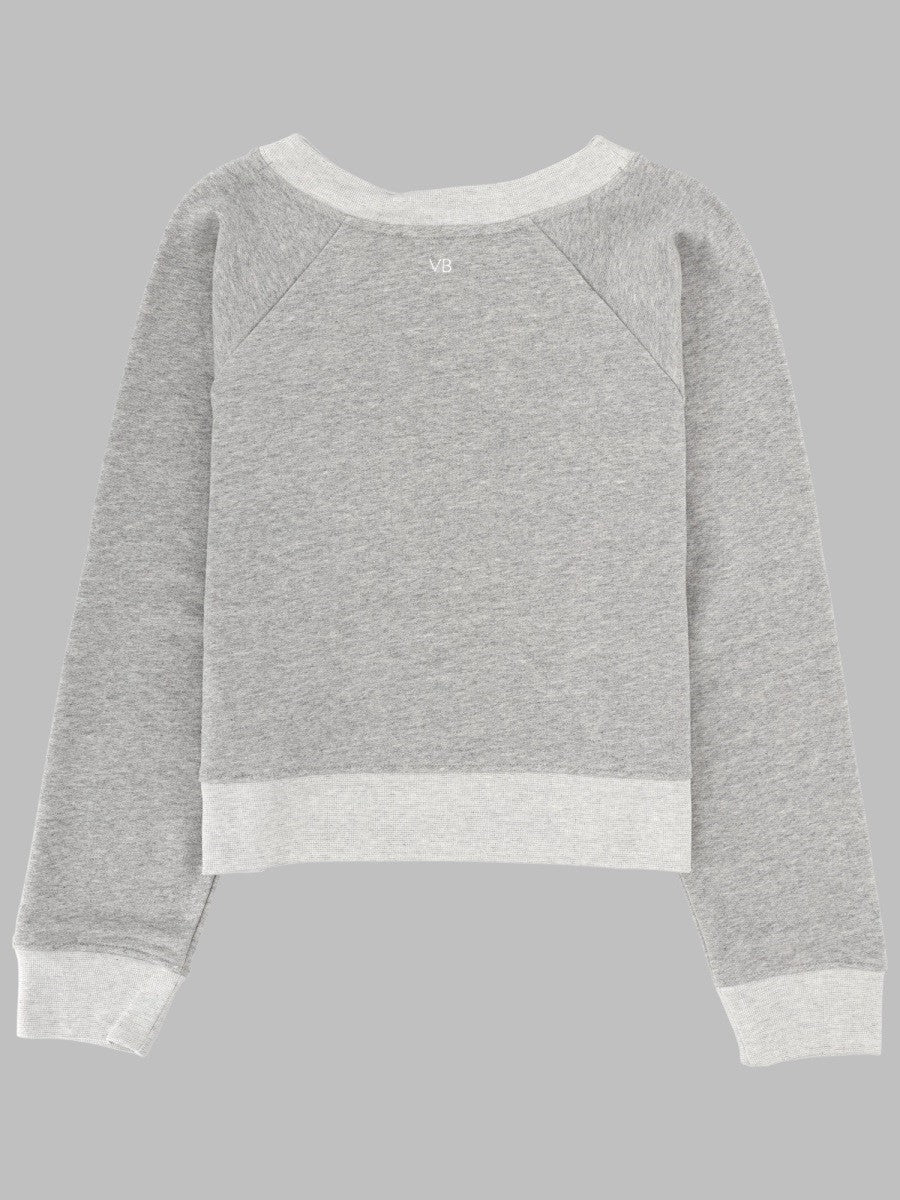 Victoria Beckham - Woman - Grey - Sweatshirt