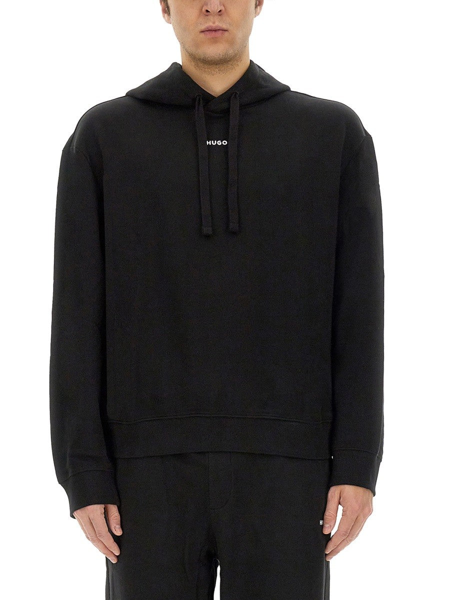 Hugo - Man - Black - Sweatshirt