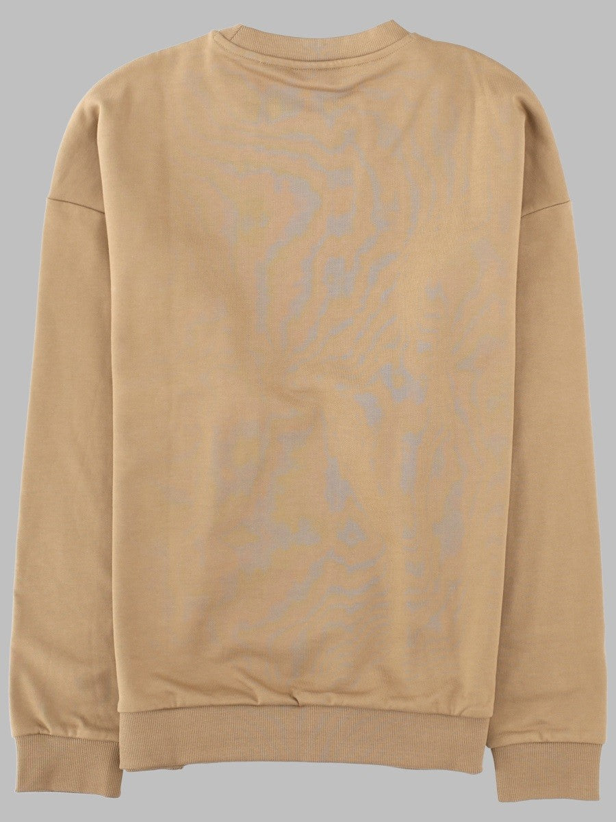Hugo - Man - Beige - Sweatshirt