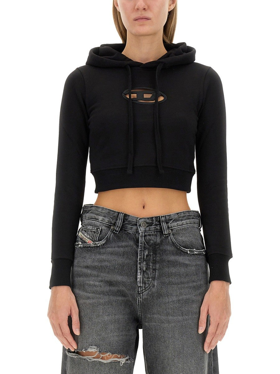 Diesel - Woman - Black - Sweatshirt
