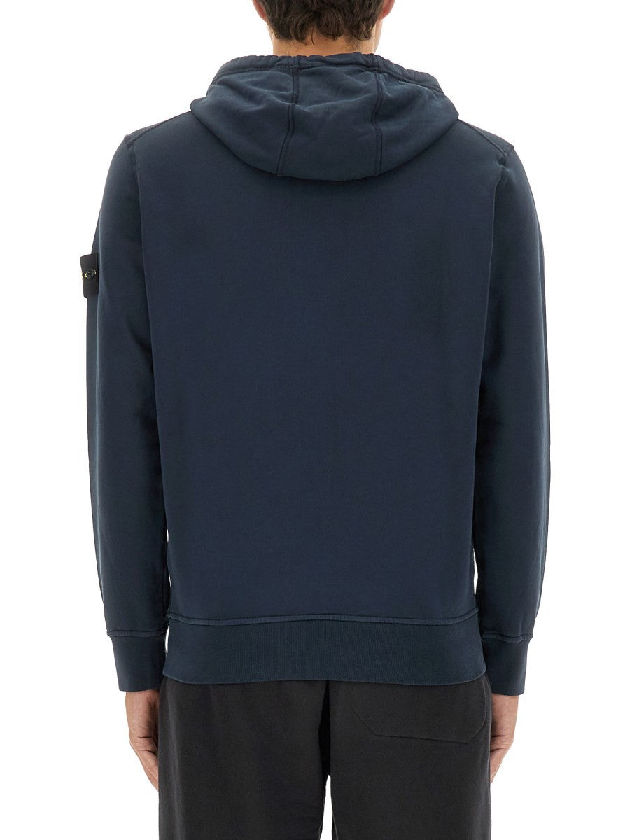 Stone Island - Man - Blue - Sweatshirt