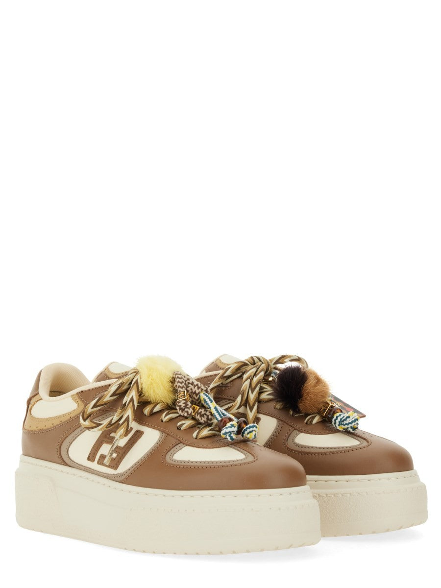 Fendi - Woman - Beige - Sneaker