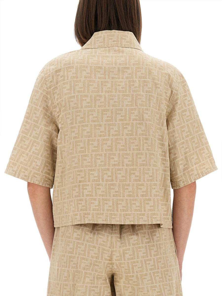 Fendi - Woman - Beige - Shirt