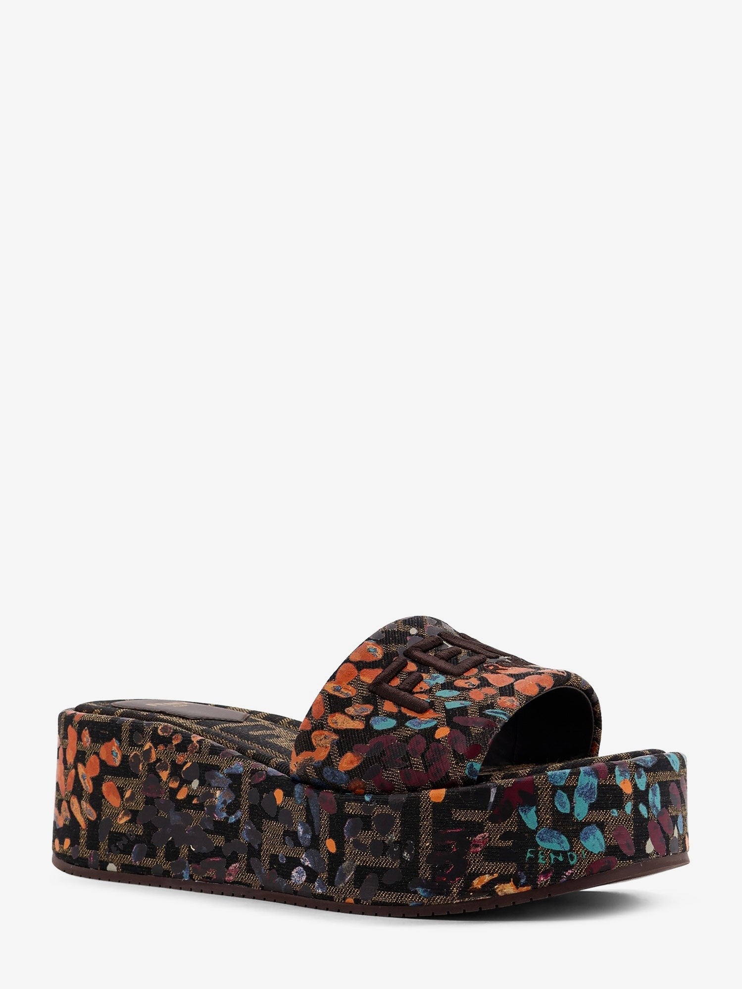Fendi - Woman - Tab.Ner Mlc Rhum+Mor - Sandal