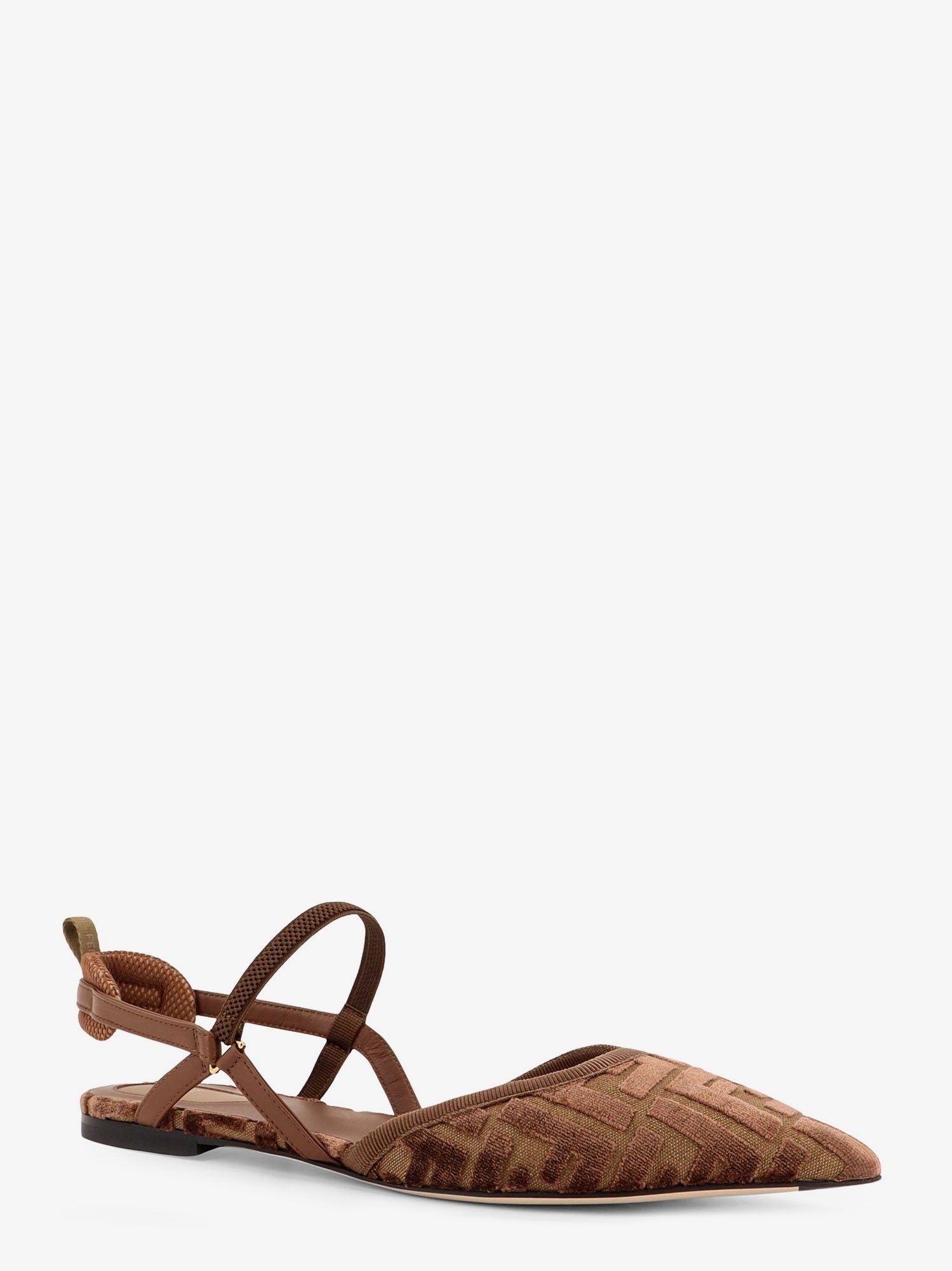 Fendi - Woman - Brown - Ballerina