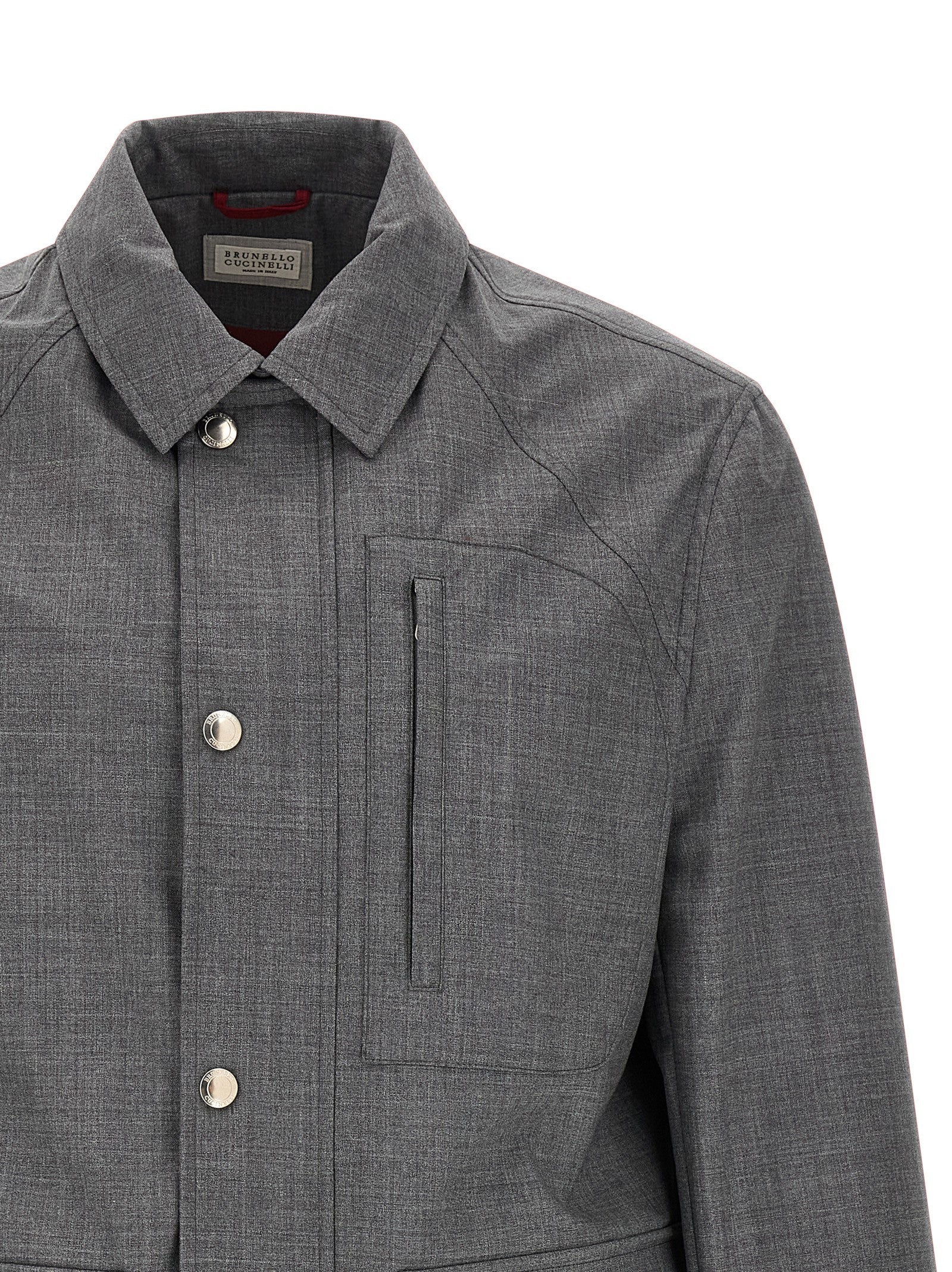 Brunello Cucinelli - nan - Grey - Jacket