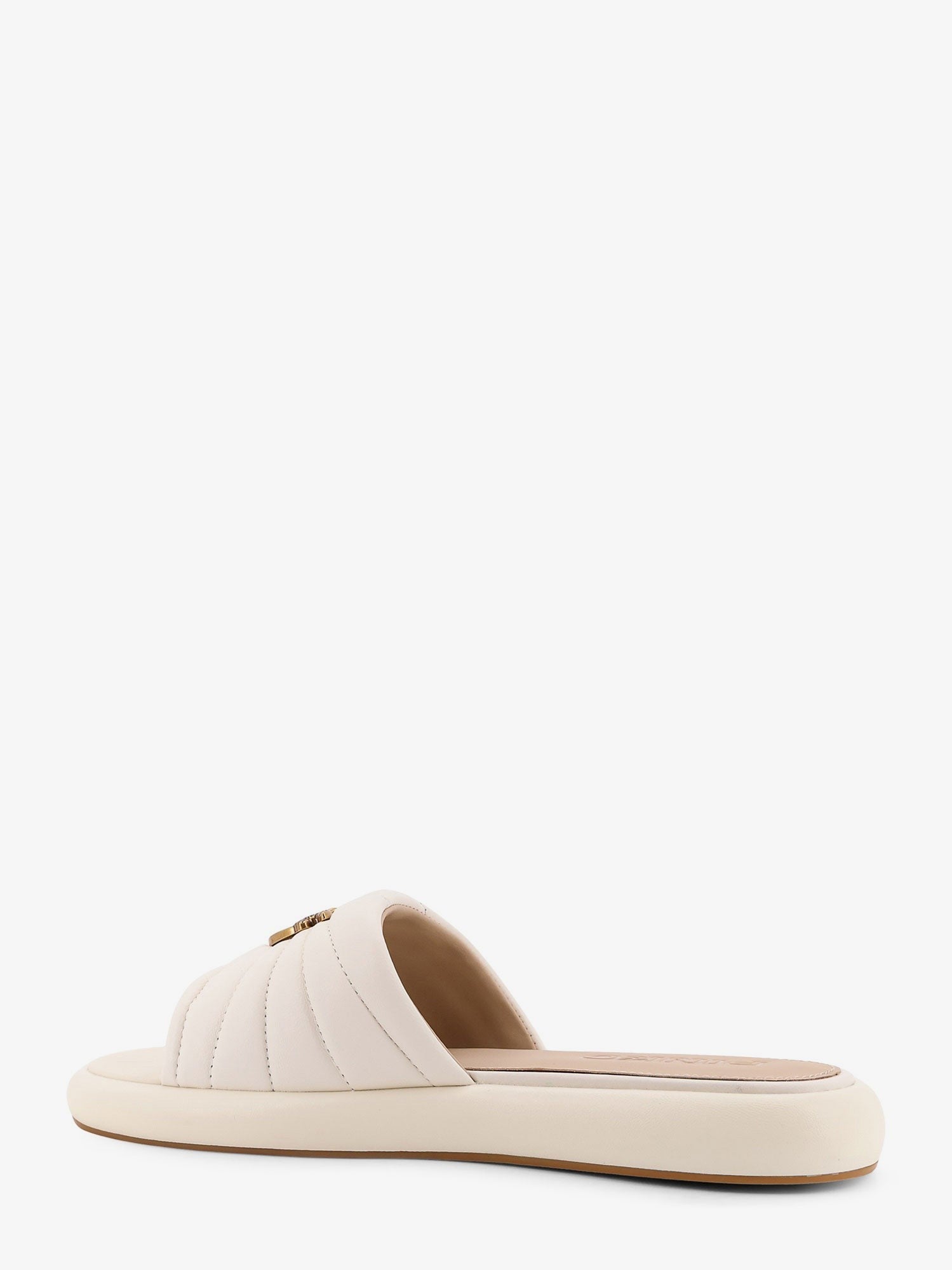 Pinko - Woman - White - Flat Sandal