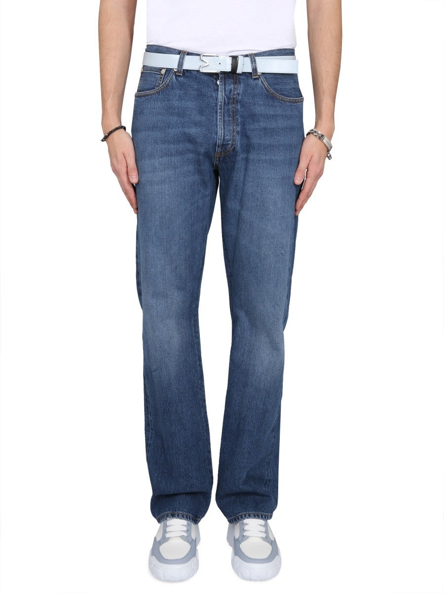 Alexander Mcqueen - Man - Blue - Jeans