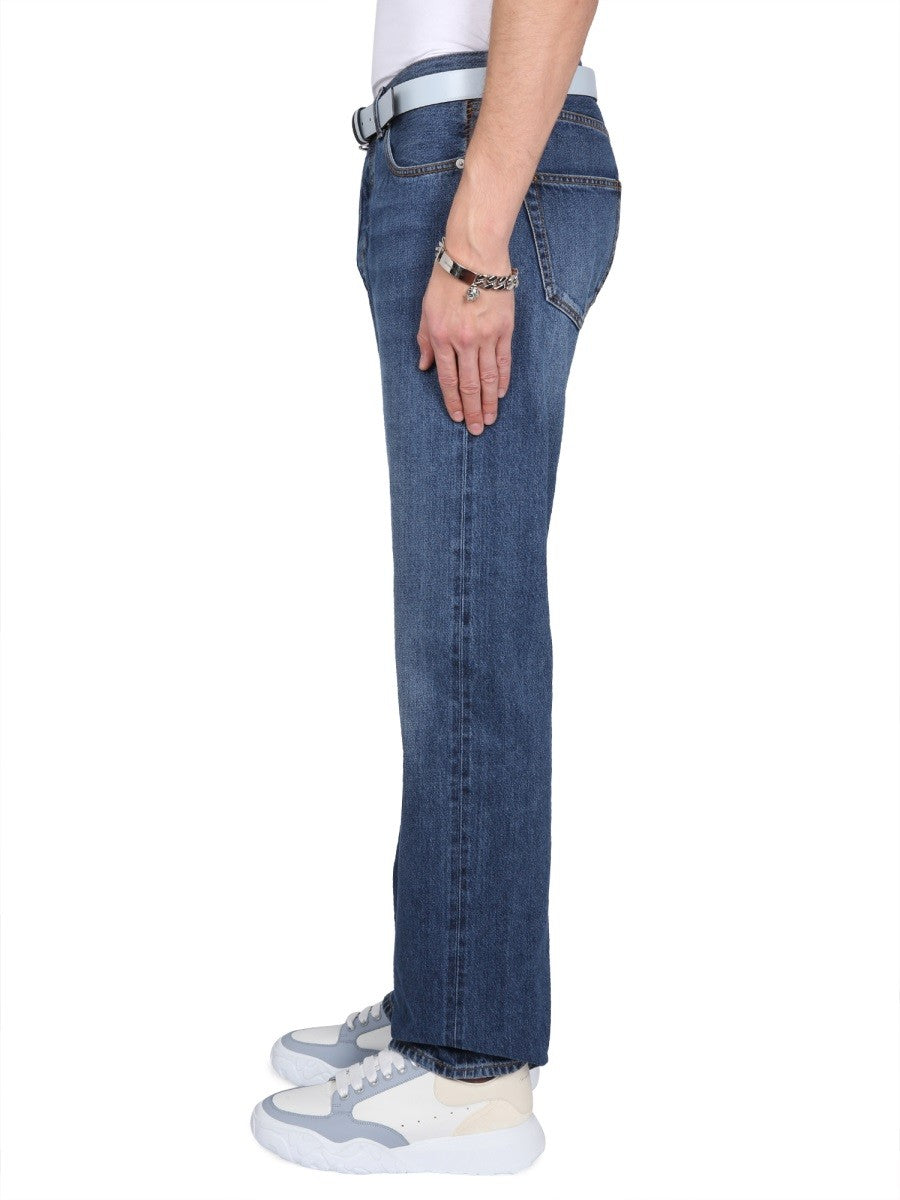 Alexander Mcqueen - Man - Blue - Jeans
